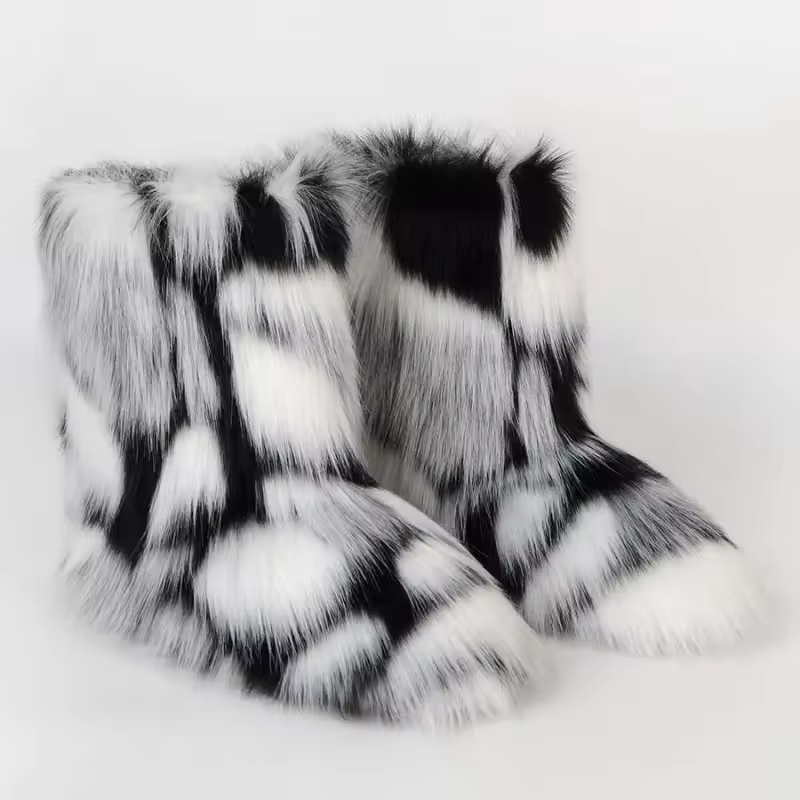 Damen Stiefel Winter | Flauschig & Y2K Stil