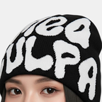 Beanie Hat | Y2K Graphic Style