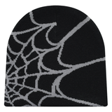 Beanie | Knit beanie Y2K style & spider pattern