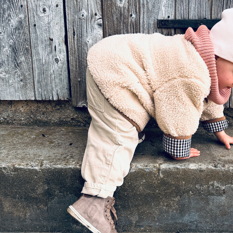Kids Fleece Jacket | Shearling Style