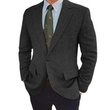 Men's Tweed Blazer | Herringbone vintage