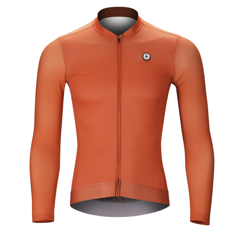 Radtrikot Langarm | Mit Reißverschluss | Maillot