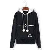 Women's Hoodie | Hooded Pullover | Cat Bag