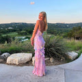 Rüschen Hochzeitsgast Kleid | Maxi