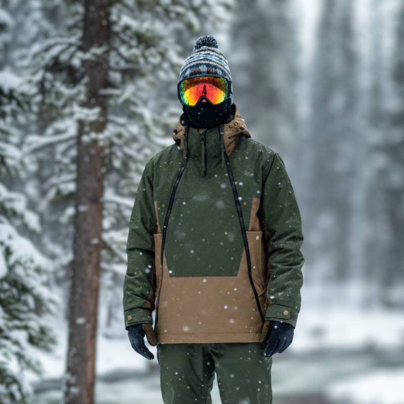 Ski jacket | With hood & for snowboarding