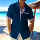 Tavion | Men's Short Sleeve Shirts - Linen Style