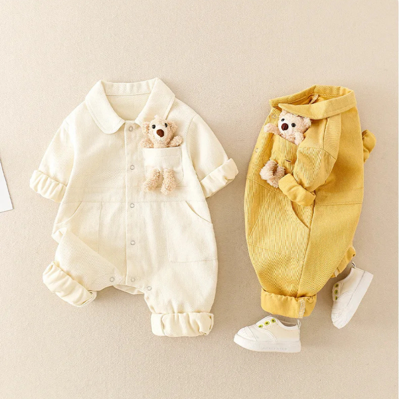 Kids Denim Jumpsuit