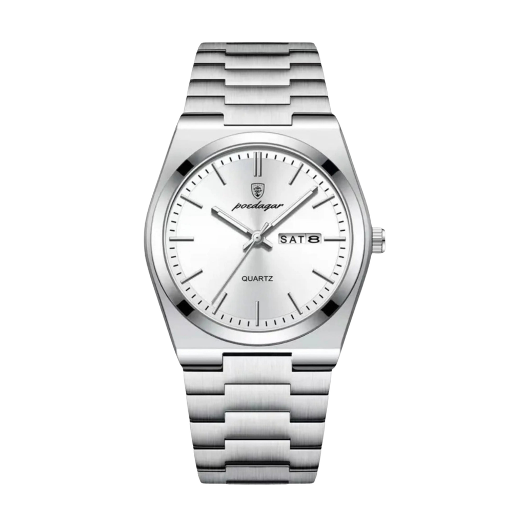 Herrenuhr Edelstahl Silber | Quarz
