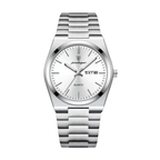 Herrenuhr Edelstahl Silber | Quarz