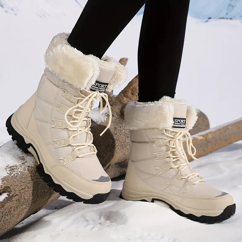 Women's Waterproof Winter Shoes | Non-Slip Warm
