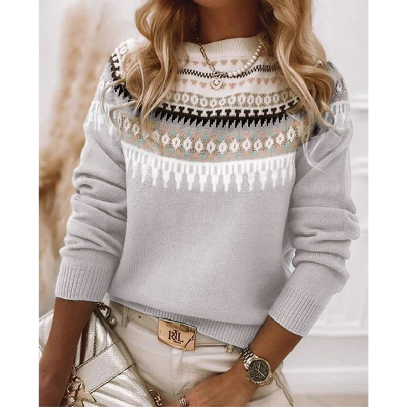 Damen Norweger Pullover | Strick & Winter