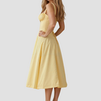 Amelie | Women's Corset Summer Dress | Midi