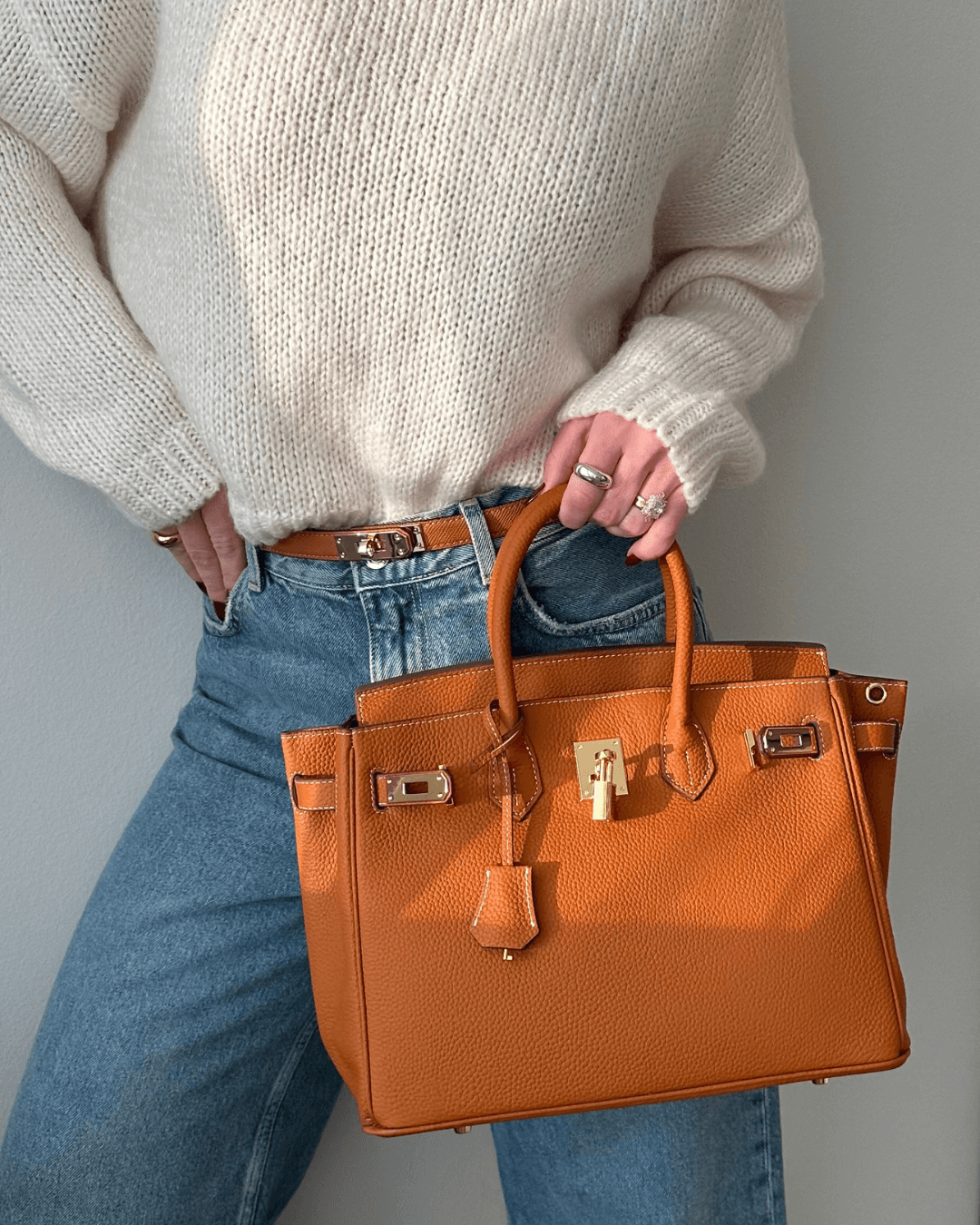 Gabrielle | Lederhandtasche mit viel Stauraum