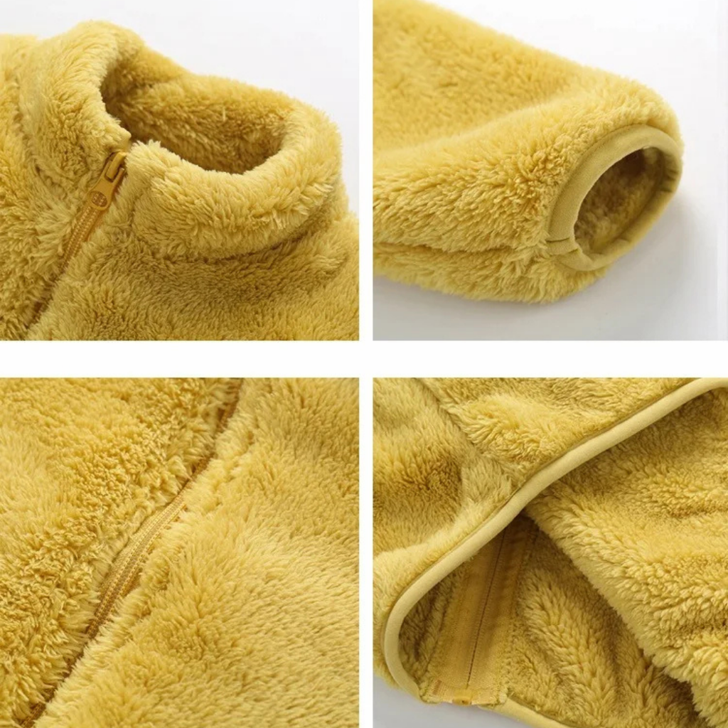 Kids Wool Fleece Jacket | Girls & Boys