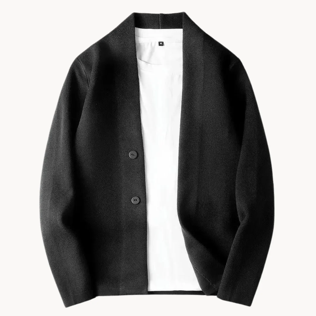 Herren Cardigan | Minimalistischer Strickjacke