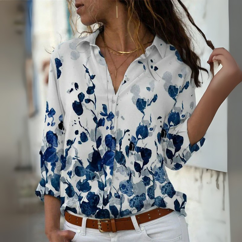 Kaela | Damen Elegante Bluse Sommer