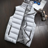 Men's Sleeveless Quilted Vest | Winter