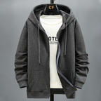 Kapuzenjacke Herren Sweat | Mit Reißverschluss