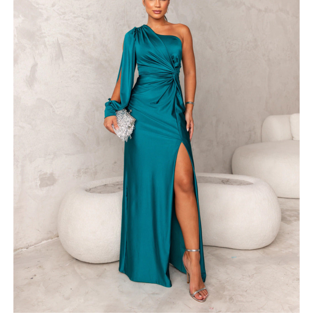 Abendkleid Mit Einer Schulter Für Damen