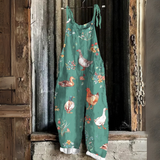 Zelina | Women's Baggy Jumpsuit | Summer Sleeveless