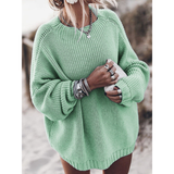 Women's Knit Sweater | Loose & Chunky Knit