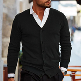 Men's Cardigan | V-Neck & Classic Cut