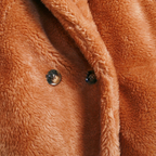 Sleeveless women's teddy coat | Warm