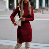 Women's knitted dress | Winter | Warm