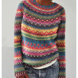 Women's Knit Sweater | Crew Neck