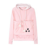 Women's Hoodie | Hooded Pullover | Cat Bag