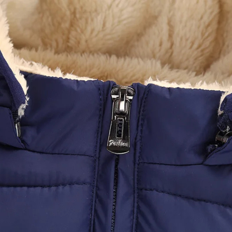 Baby & Kids Winter Jacket | Warmly lined with fleece & hood
