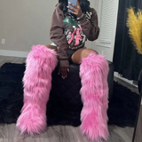 Women's Over-the-Knee Boots | Winter Fur Boots