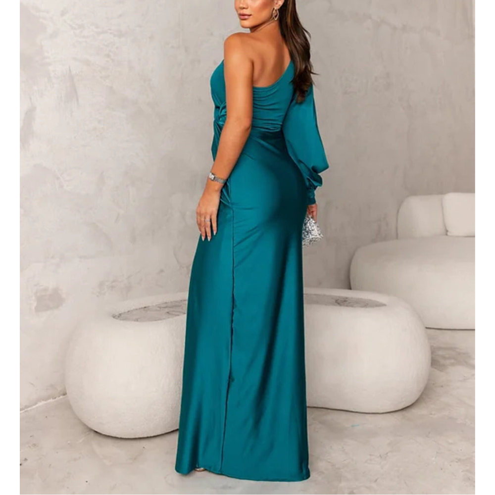 Abendkleid Mit Einer Schulter Für Damen