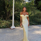 Rückenfrei Hochzeitsgast Kleid | Maxi