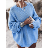 Women's Knit Sweater | Loose & Chunky Knit