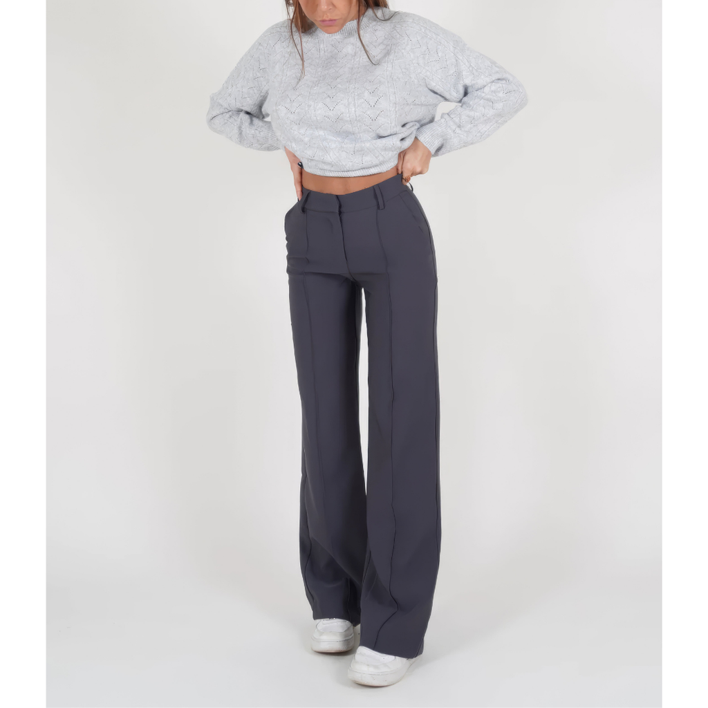 Women’s High-Waist Pants | Wide Leg Trousers