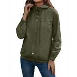 Women's Waterproof Rain Jacket | with Hood