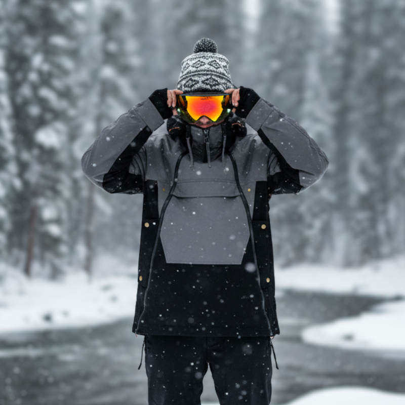 Ski jacket | With hood & for snowboarding
