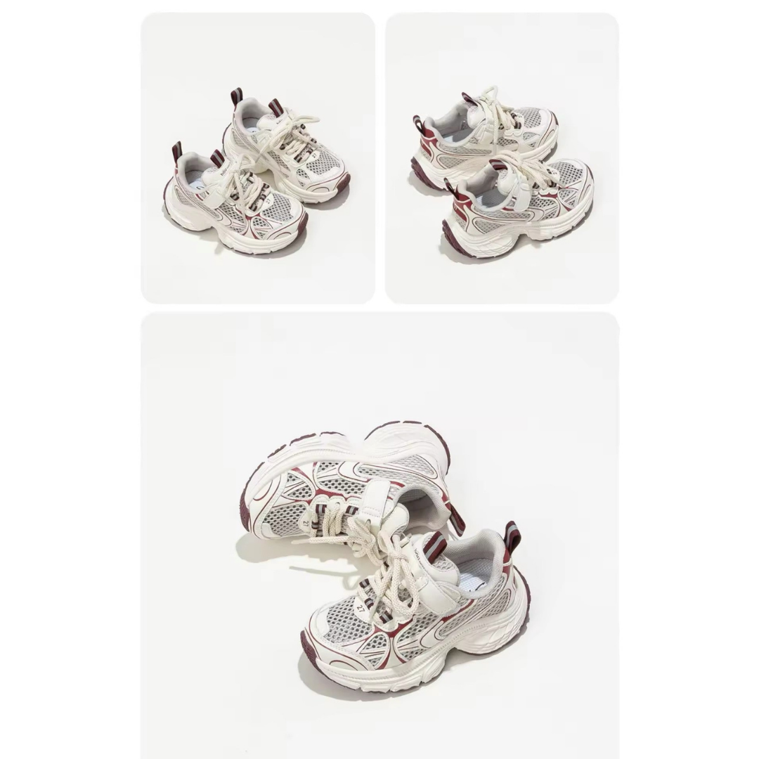 Kids Sneakers | Lace-Up Breathable Lightweight