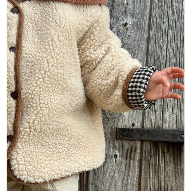 Kids Fleece Jacket | Shearling Style