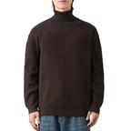 Herren-Rollkragenpullover | Warm und gestrickt