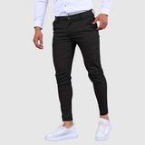 Men's Chino Trousers | Skinny Stretch Trousers | Comfortable