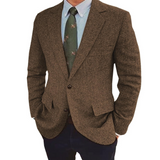 Men's Tweed Blazer | Herringbone vintage