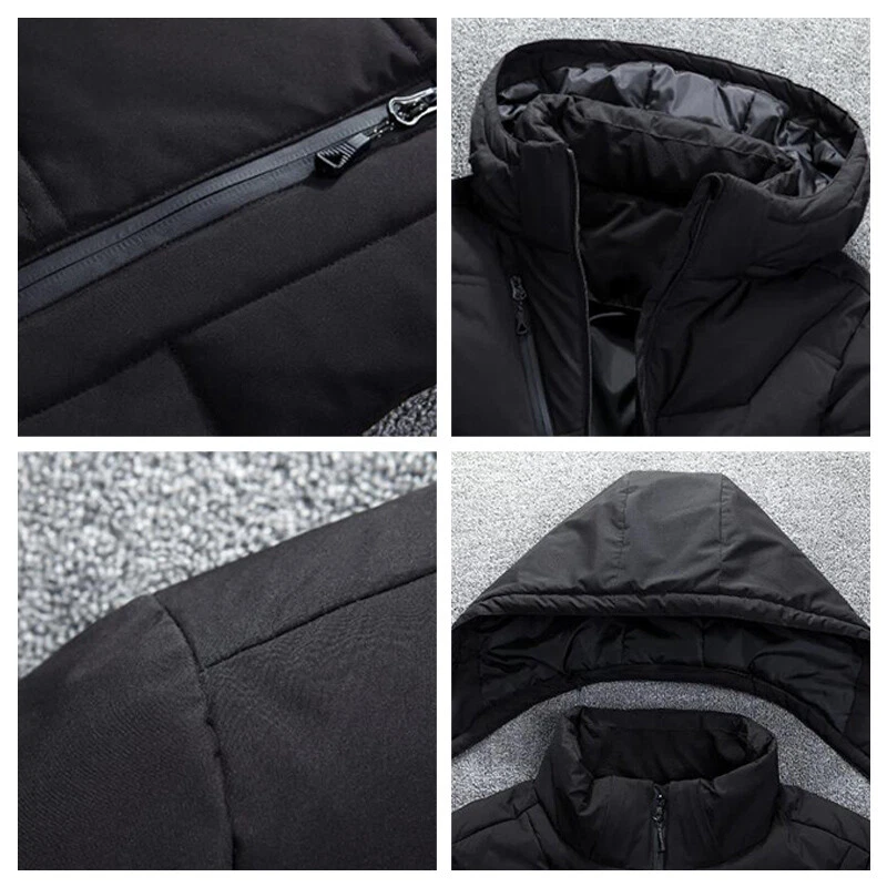 Men's Winter Jacket | Down Jacket with Hood