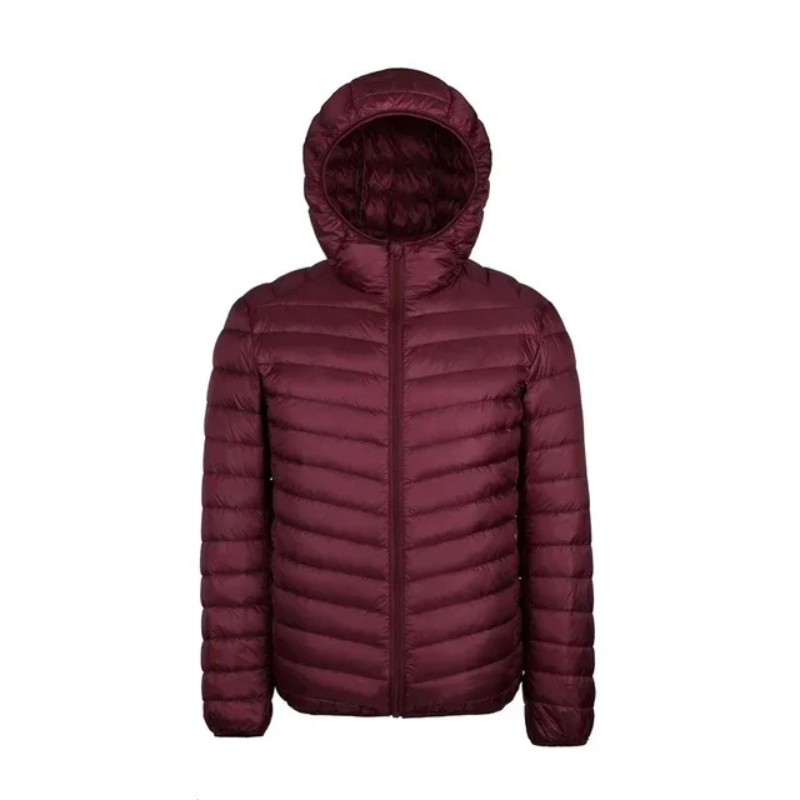 Men’s Quilted Jacket with Hood | Lightweight