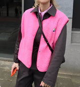 Bea | Women's sleeveless knit cardigan