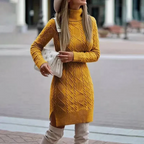 Damen Strickkleid | Winter | Warm