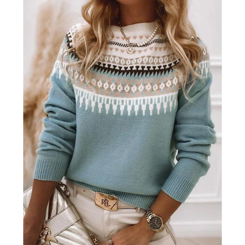 Damen Norweger Pullover | Strick & Winter