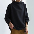 Damen Pullover | Hoher Kragen & Lockere Passform