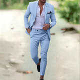 Nathan | Men's Summer Suit | Linen Style